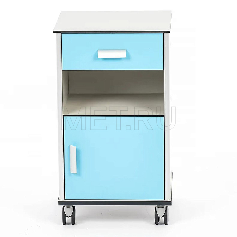 МЕТ TL-100 Прикроватная тумба медицинская  HPL-пластик 20934